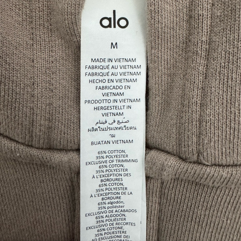 Alo yoga Sweet Escape Zip Up Hoodie medium - Picture 4 of 7